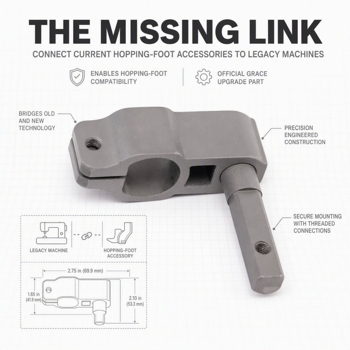 Grace ACC-01-15652 Stand Alone Lock Collar
