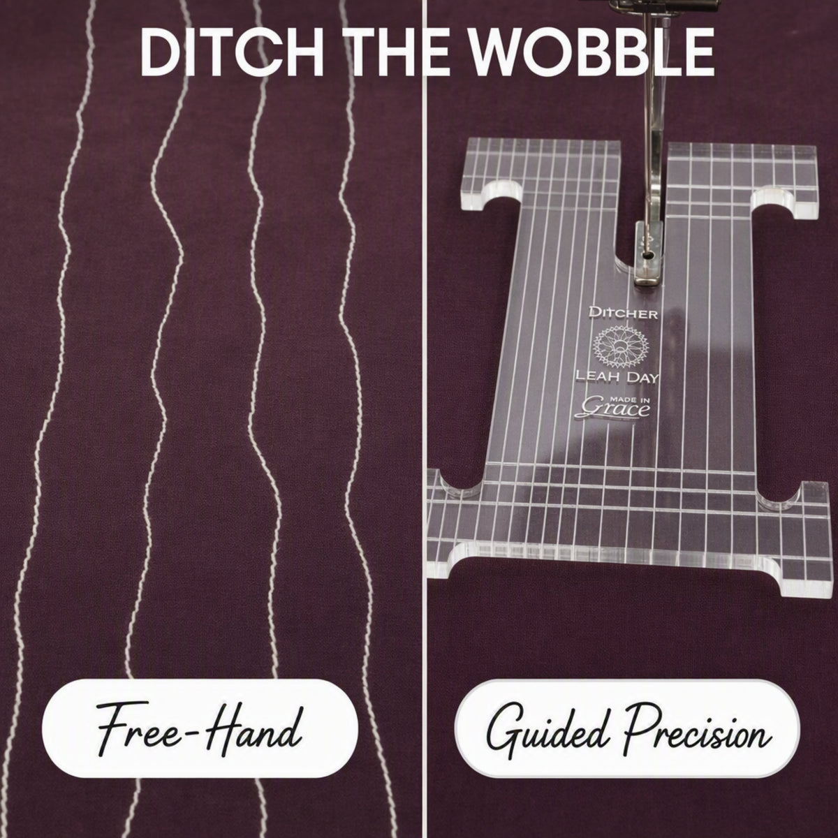 Grace ACC-01- Ditcher Ruler (1/4”, 1/8”)