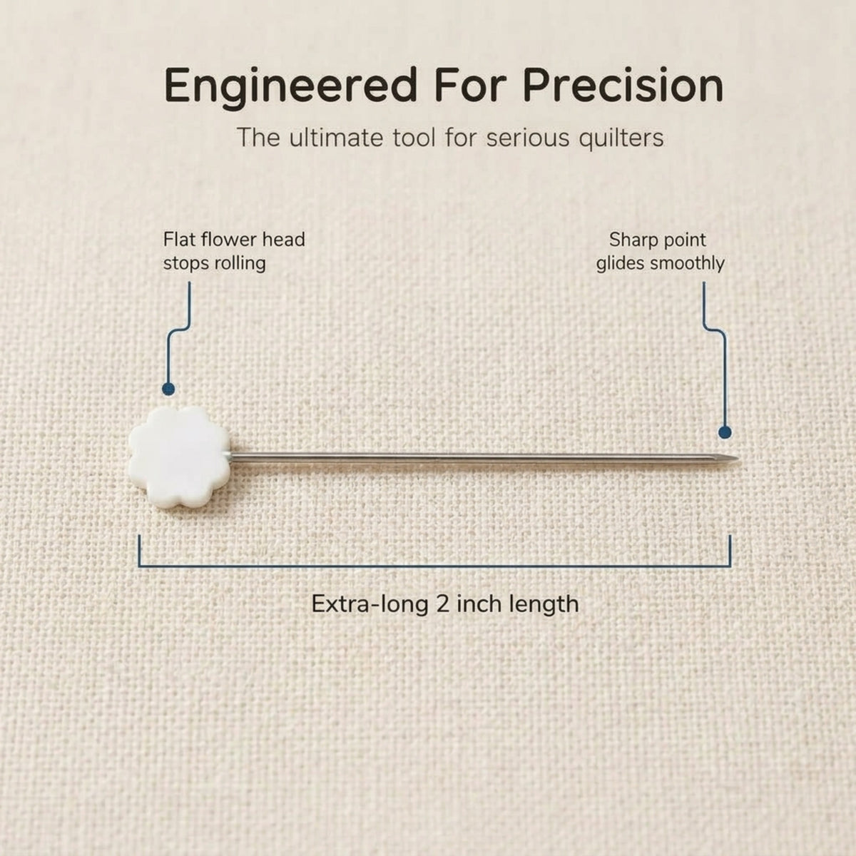 Grace ACC-01-10614 Quilting Pins
