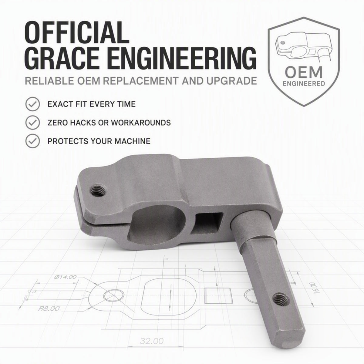 Grace ACC-01-15652 Stand Alone Lock Collar
