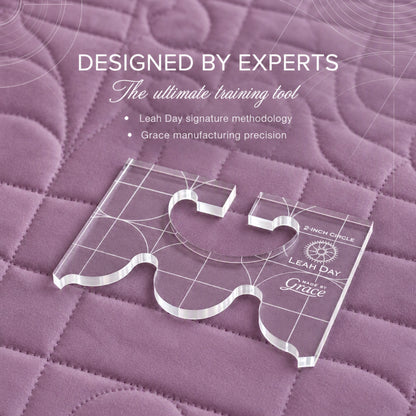 Grace ACC-01- 2” Circle Ruler (1/4”, 1/8”)