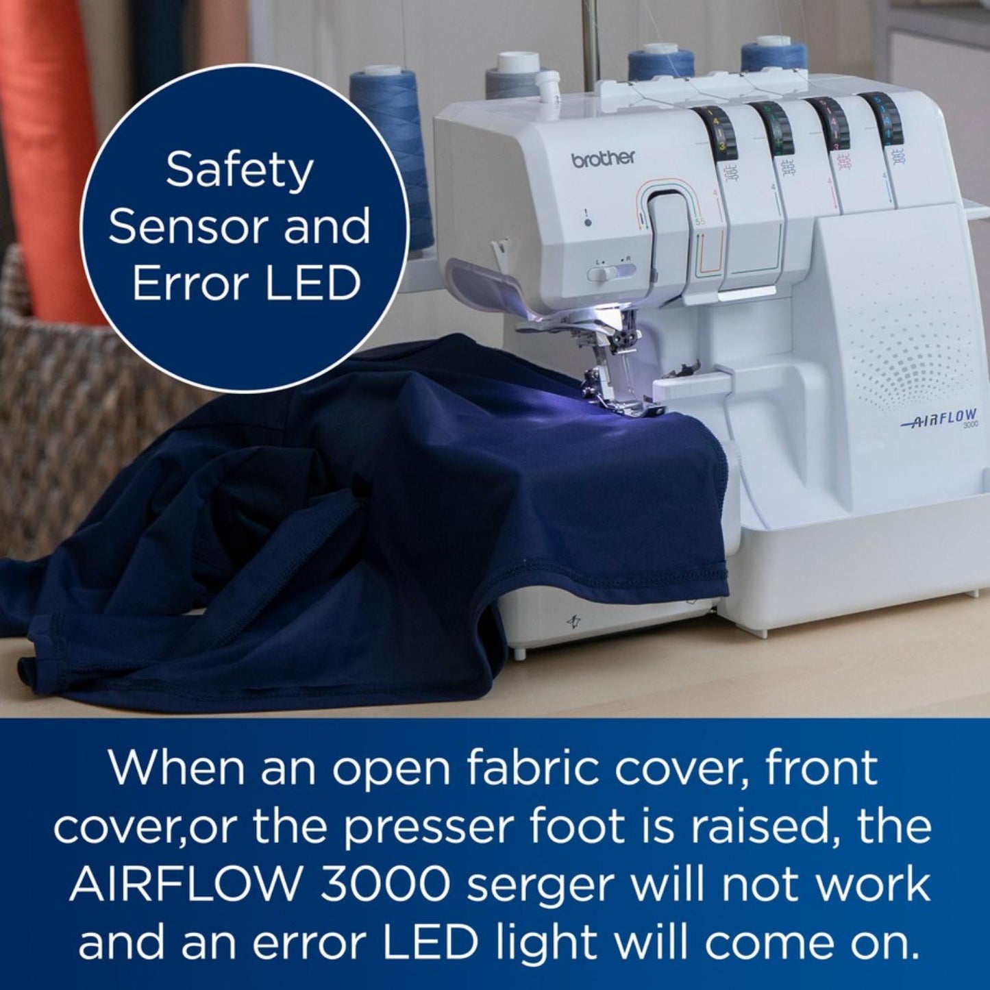 Brother AIRFLOW3000 The Innov-ís AIRFLOW 3000 Air Serger