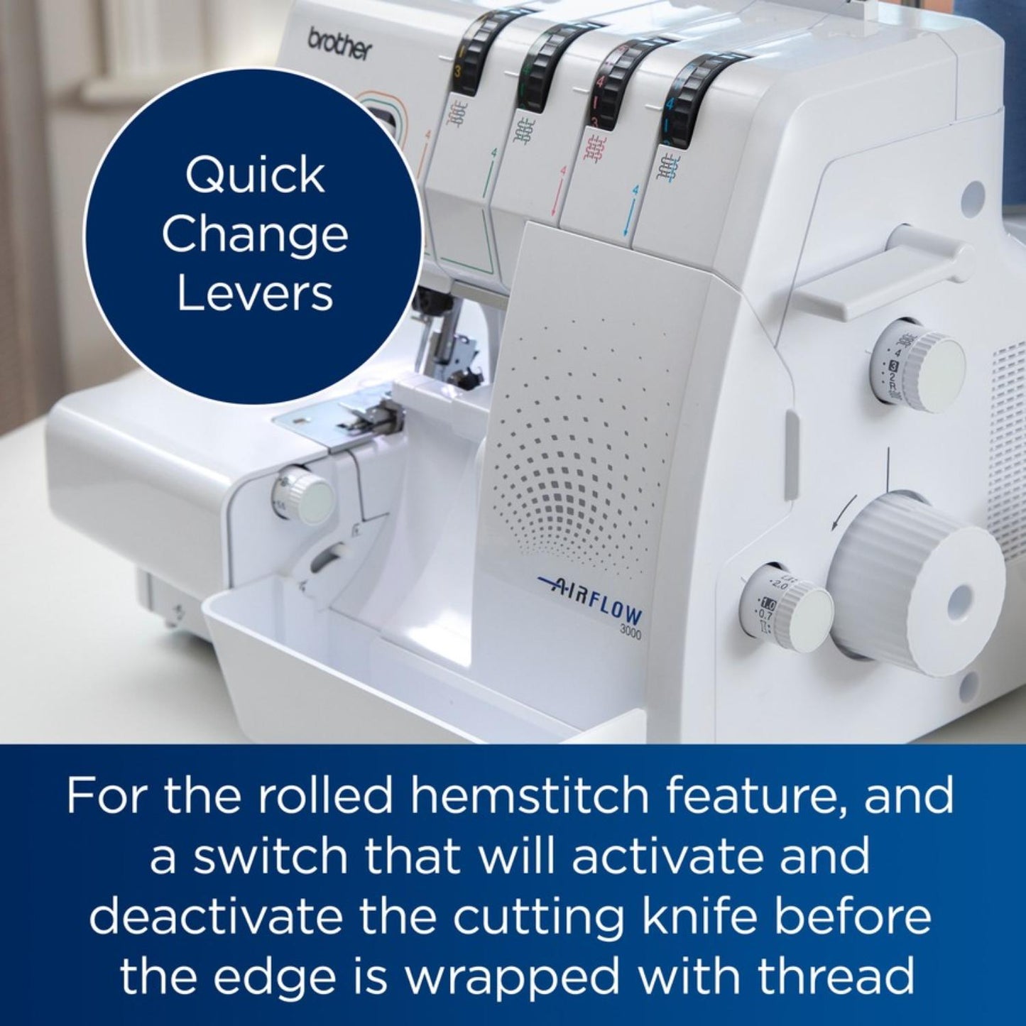 Brother AIRFLOW3000 The Innov-ís AIRFLOW 3000 Air Serger