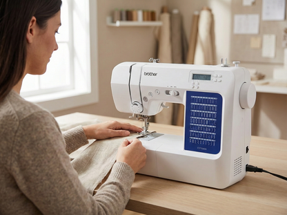 Brother CS7000X 70-Stitch Computerized Sewing & Embroidery Combo with Wide Table