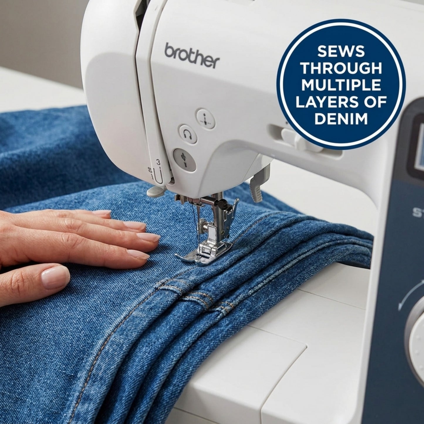 Brother ST150HDH Strong & Tough Computerized Sewing & Embroidery Combo