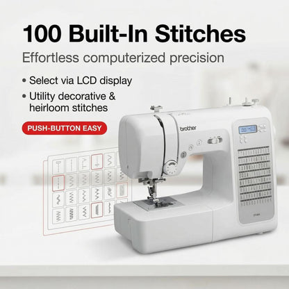 Brother CP100X Computerized Sewing & Embroidery Combo