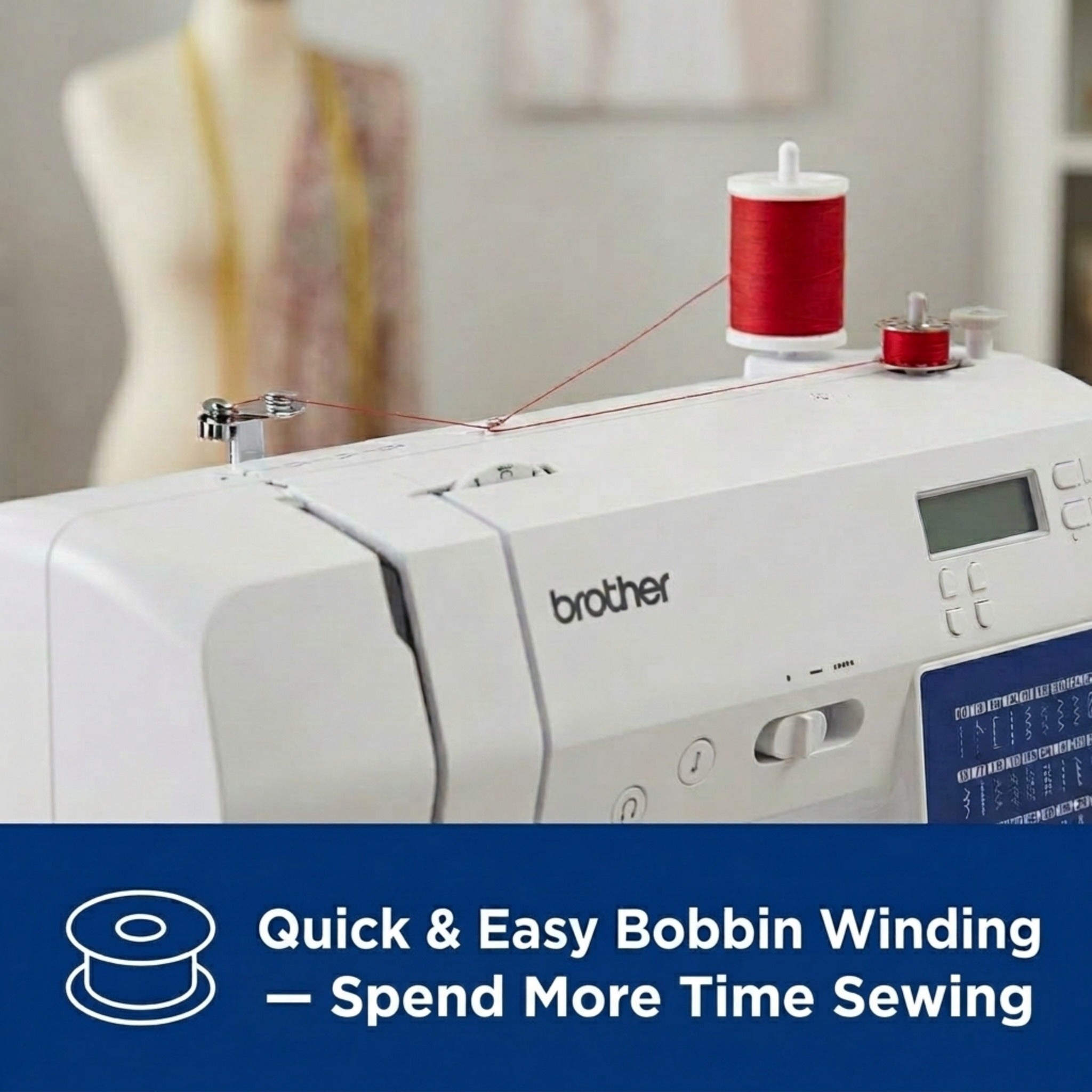 Brother CS7000X 70-Stitch Computerized Sewing & Embroidery Combo