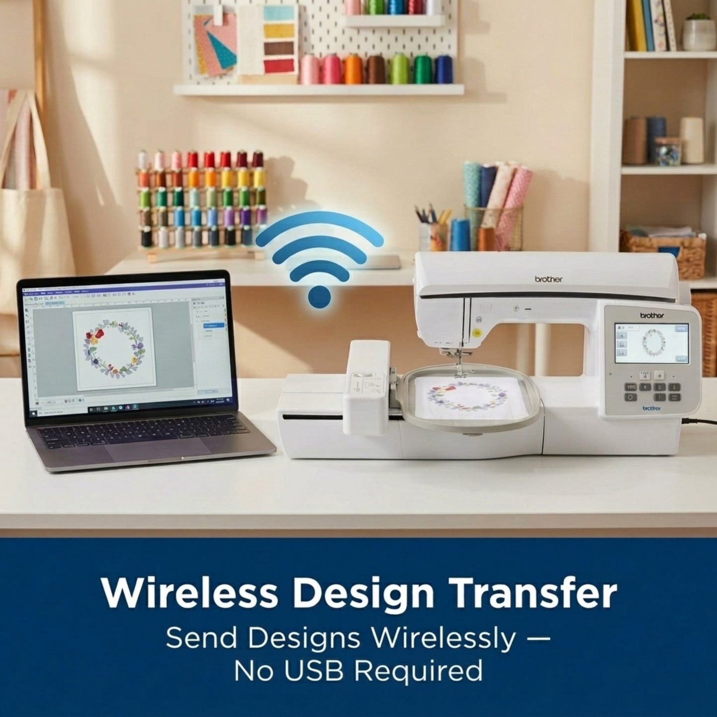 Brother NQ1700E Embroidery-only Machine