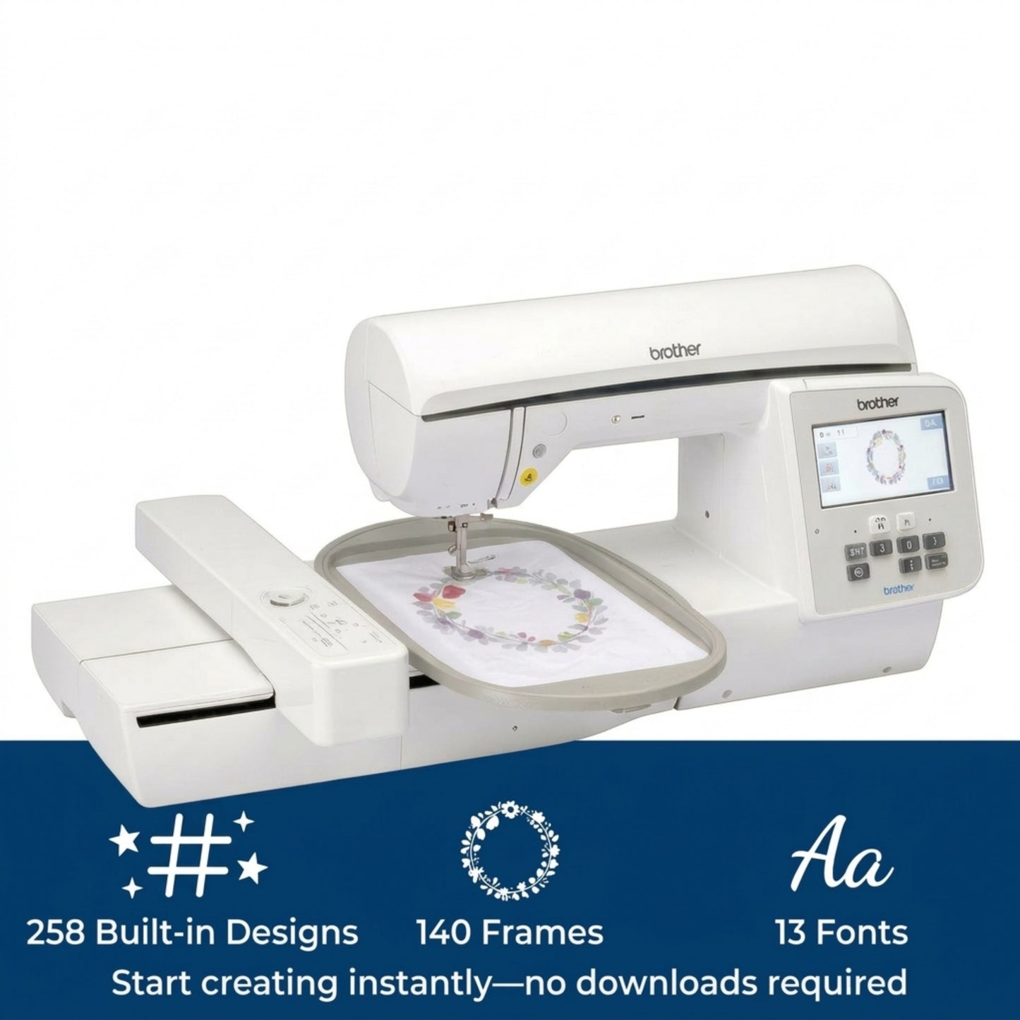 Brother NQ1700E Embroidery-only Machine