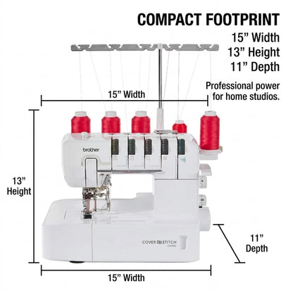 Brother CV3550 Double-Sided Cover Stitch