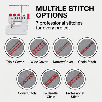 Brother CV3550 Double-Sided Cover Stitch