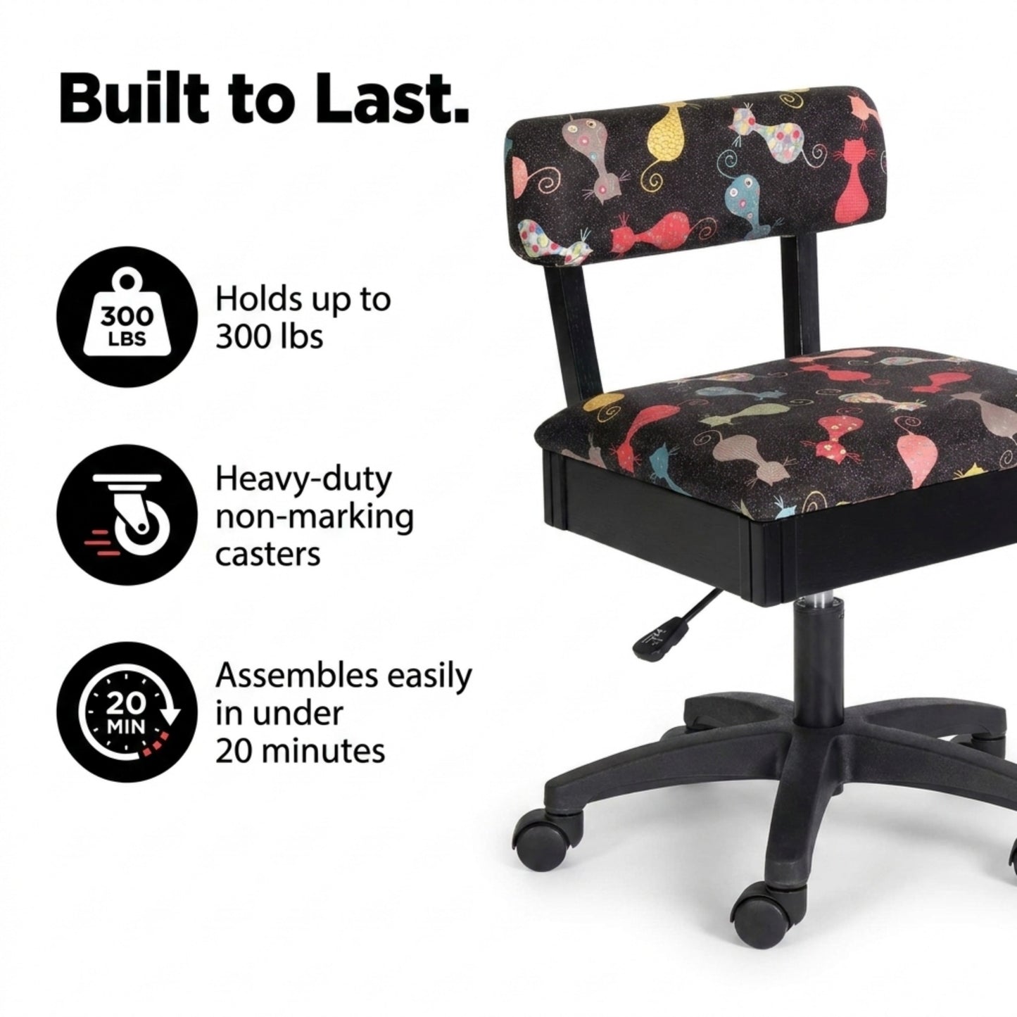 Arrow Sewing Hydraulic Chair