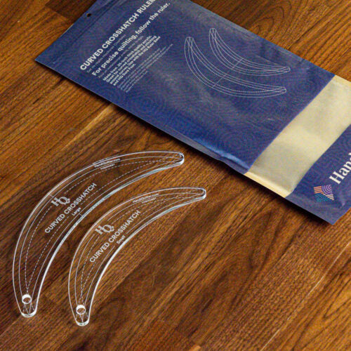 Handi Quilter HG00551 Curved Crosshatch Ruler Set (of 2)