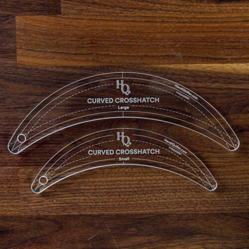 Handi Quilter HG00551 Curved Crosshatch Ruler Set (of 2)