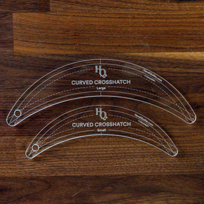 Handi Quilter HG00551 Curved Crosshatch Ruler Set (of 2)