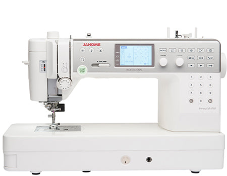 Janome Memory Craft 6700 Professional Sewing Machine with Travel Mate 30 Computerized Sewing Machine Bundle - High-Speed Quilting & Portable Everyday Sewing