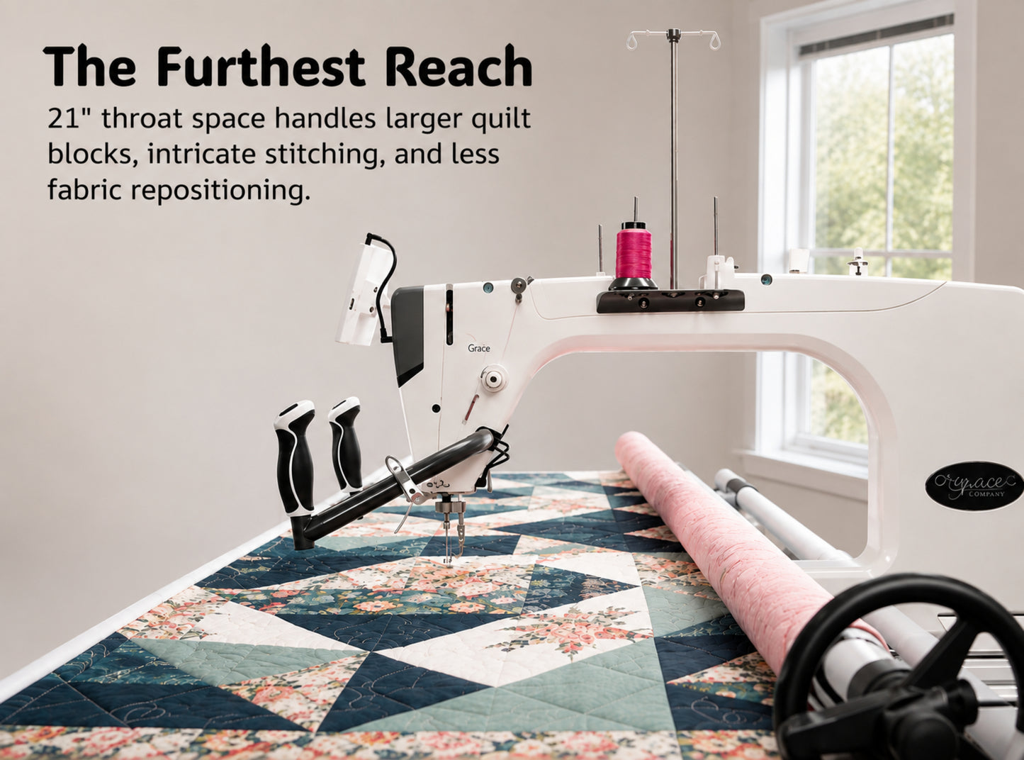 Grace SMP-01-15669 Q'nique 21X Elite Quilting Machine