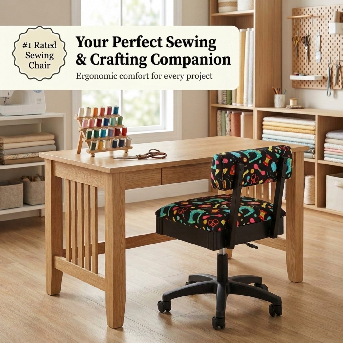 Arrow Sewing Hydraulic Chair