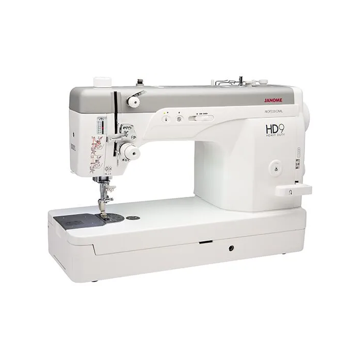 Janome HD9 Professional Sewing Machine Version 2 with Bonus Kit HD9v2PKG -High-Speed Straight Stitch, 1,600 SPM, Heavy-Duty Quilting & Sewing Machine
