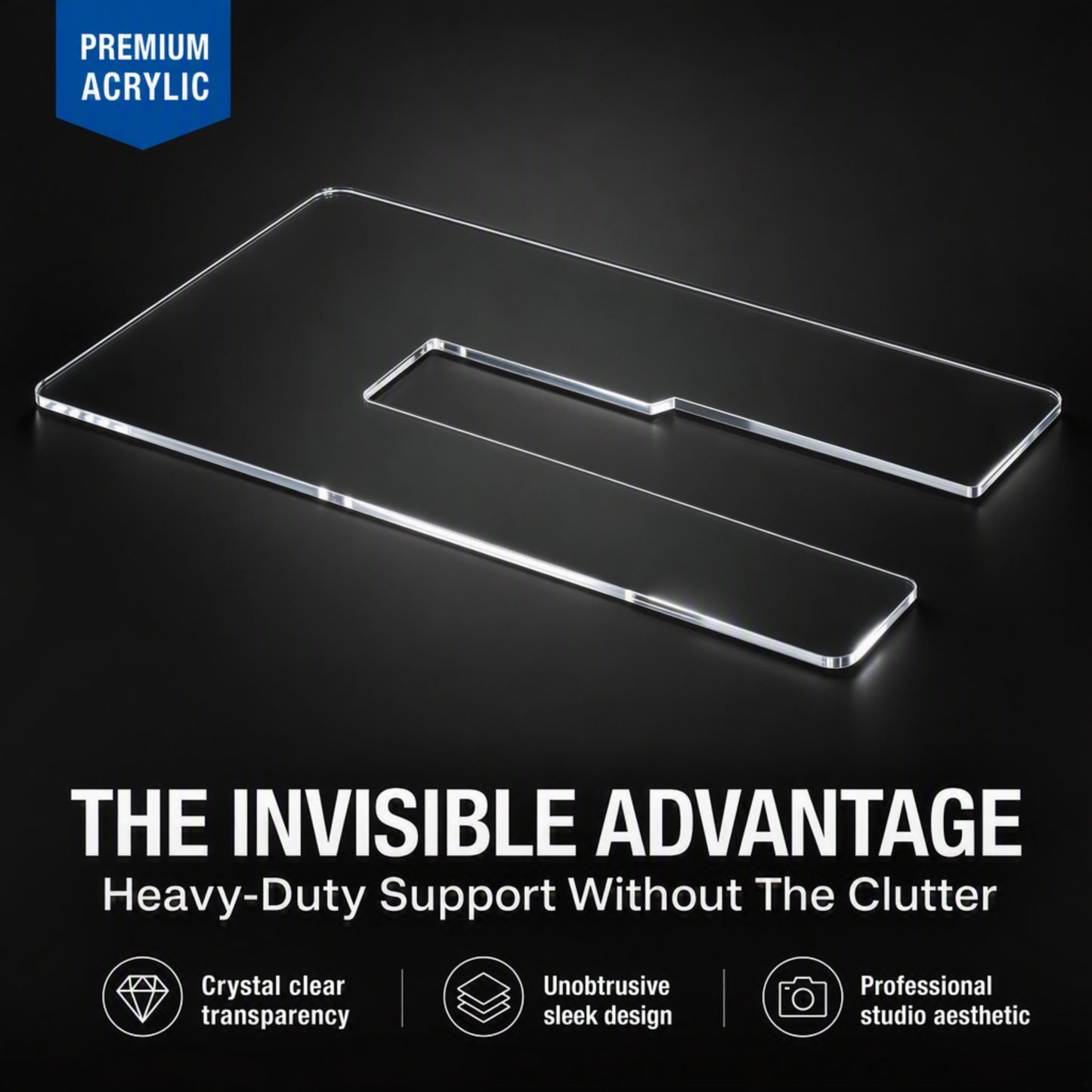HORN 24" Special Cut Acrylic Sewing Cabinet Insert