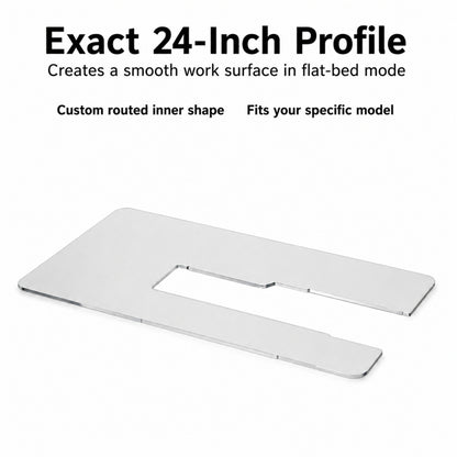HORN 24" Special Cut Acrylic Sewing Cabinet Insert