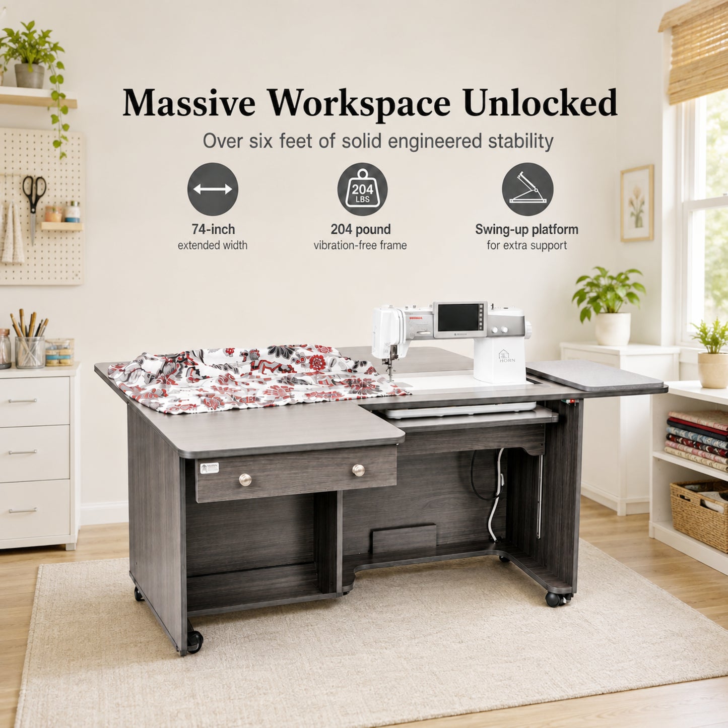 HORN Model 8280 Quilter's Dream XL Cabinets
