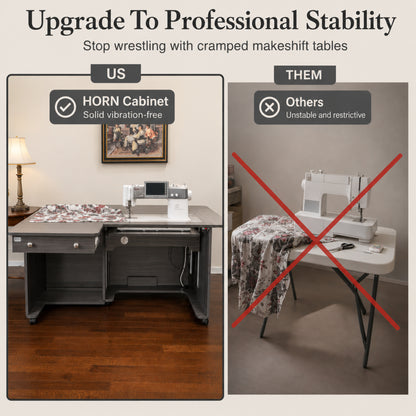 HORN Model 8280 Quilter's Dream XL Cabinets