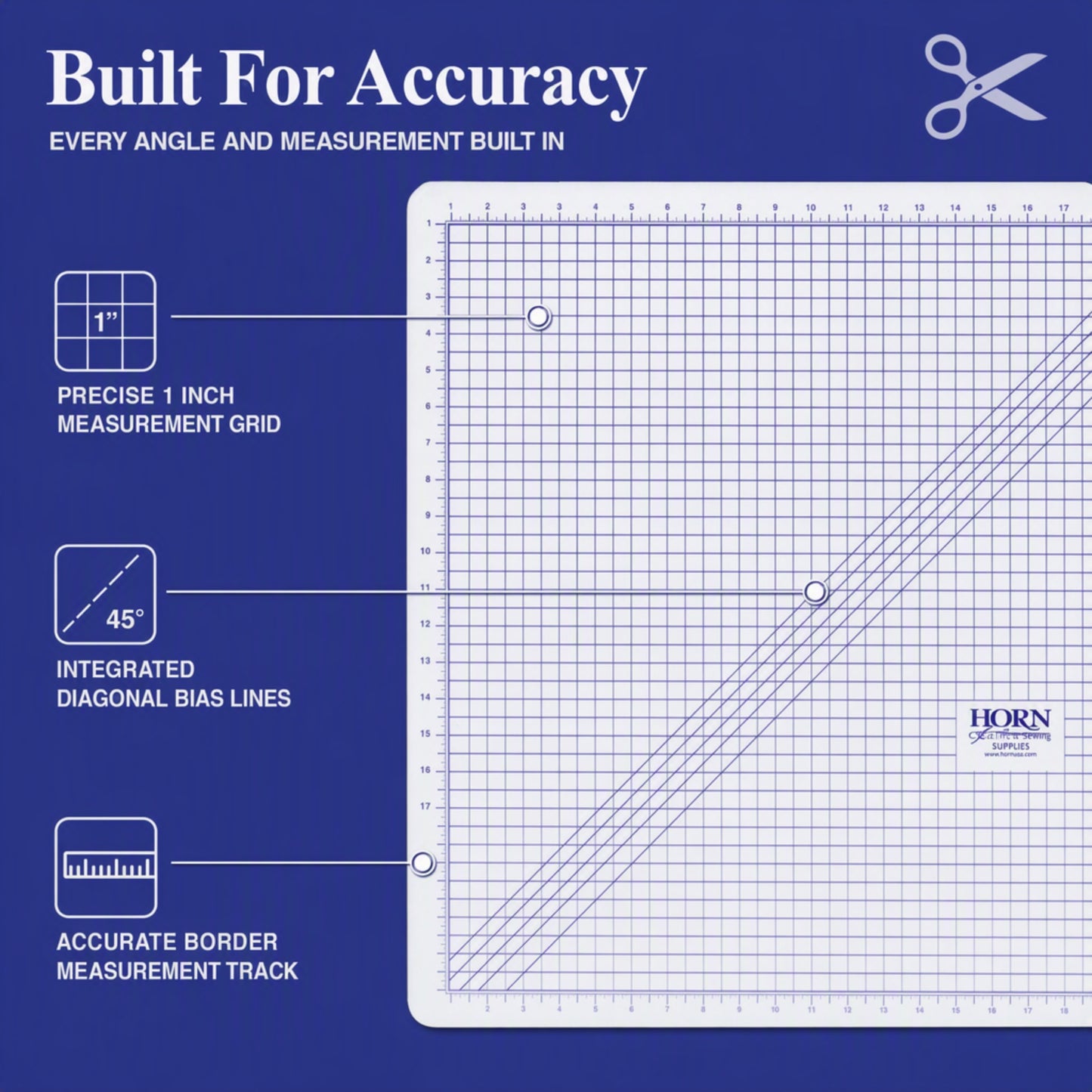 HORN 40" x 60" Cutting Mat