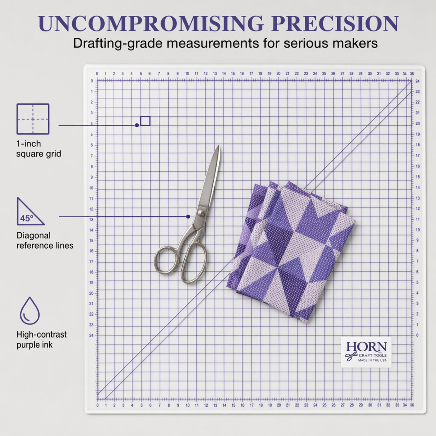 HORN 40" x 72" Cutting Mat