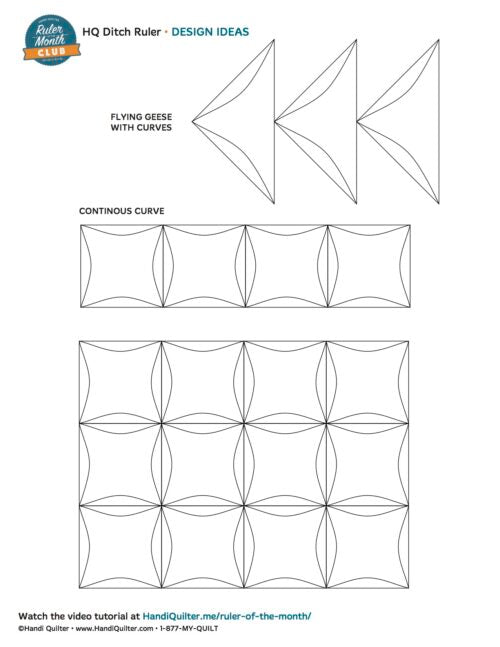 Handi Quilter HG00405 Ditch