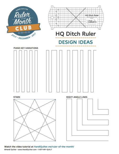 Handi Quilter HG00405 Ditch