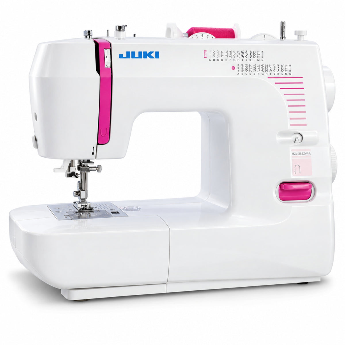 JUKI AMERICA HZL-355ZW-A Compact Size Sewing Machine with 26 Stitch Patterns