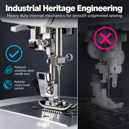 JUKI AMERICA HZL-355ZW-A Compact Size Sewing Machine with 26 Stitch Patterns