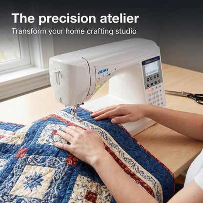JUKI AMERICA HZL-F300 Exceed Series Sewing Machine with 106 Stitch Patterns and 3 Fonts