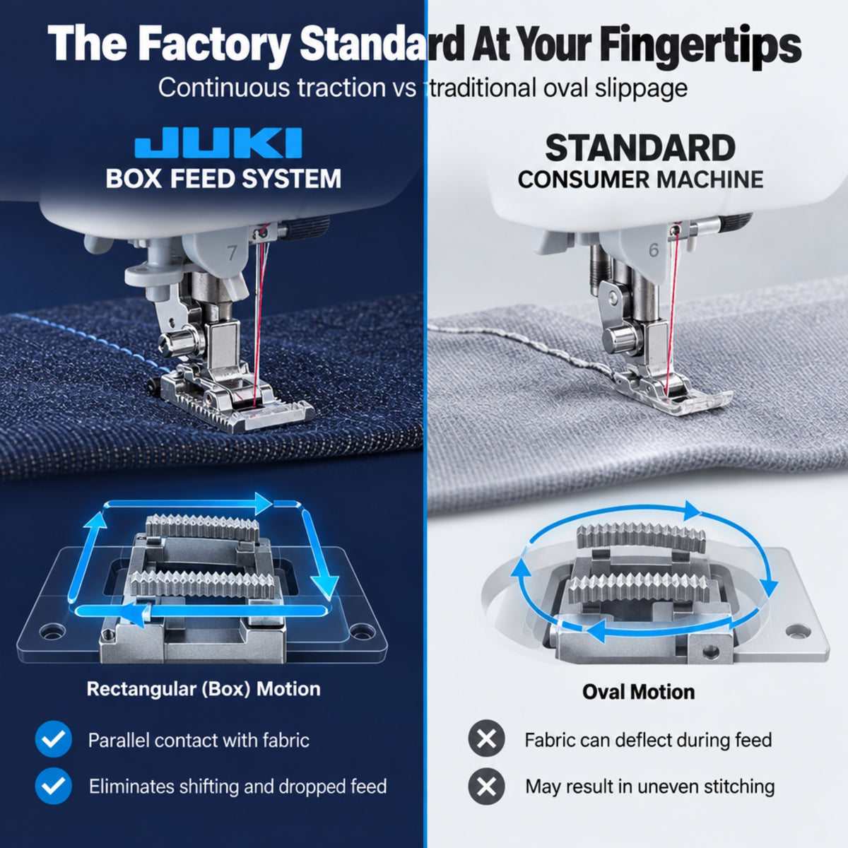 JUKI AMERICA HZL-G220 Full-Sized Computer Controlled Sewing Machine with Automatic Thread Trimmer
