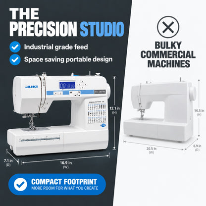 JUKI AMERICA HZL-LB5100 Compact Size Sewing Machine with 100 Stitch Patterns