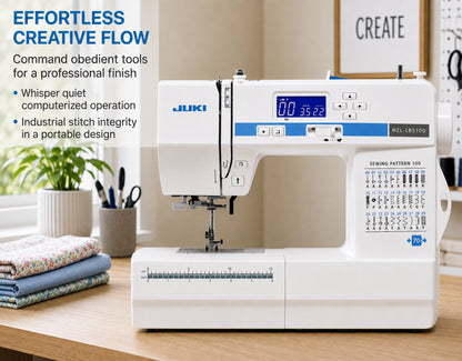 JUKI AMERICA HZL-LB5100 Compact Size Sewing Machine with 100 Stitch Patterns
