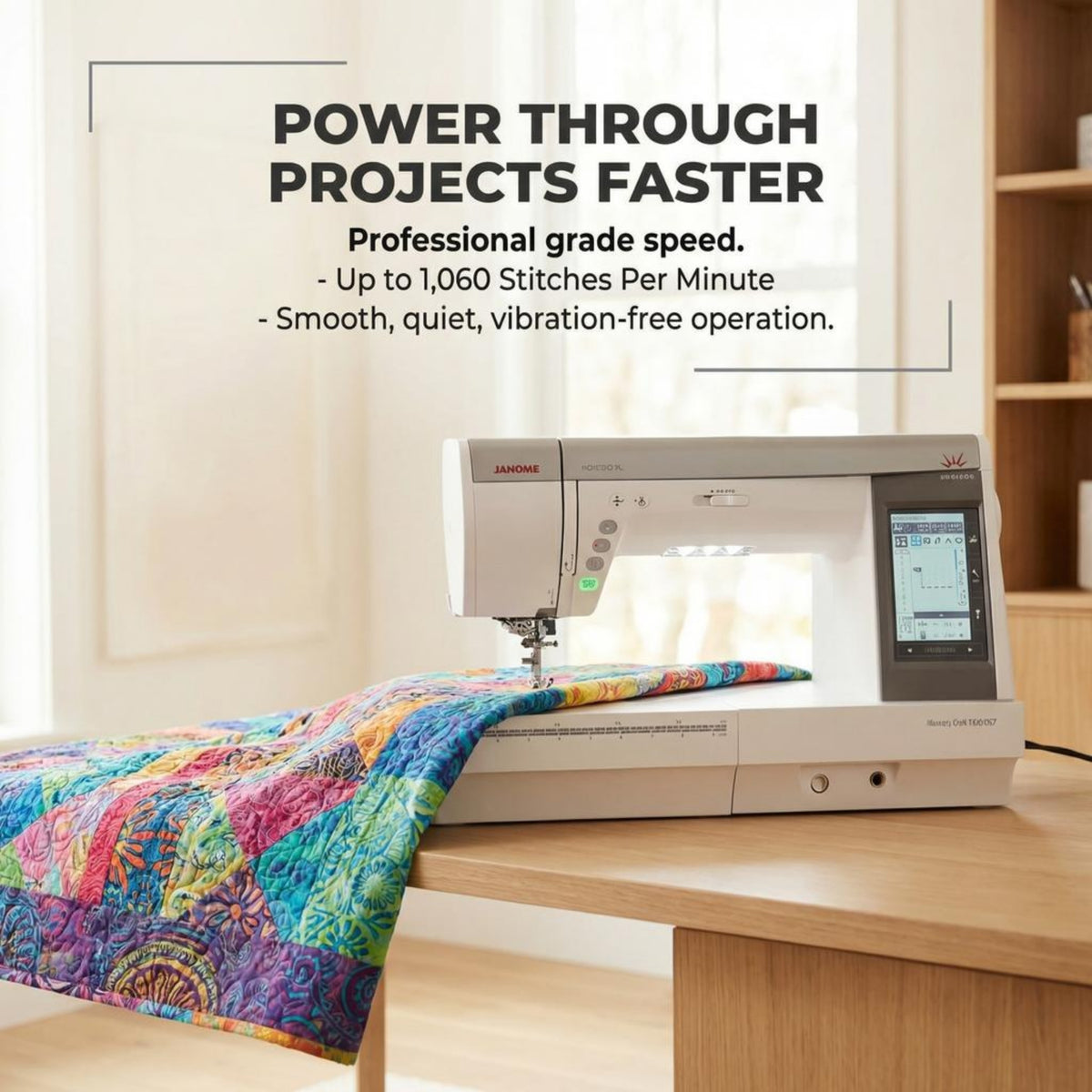 Janome 9450QCP Horizon Memory Craft Sewing Machine 4