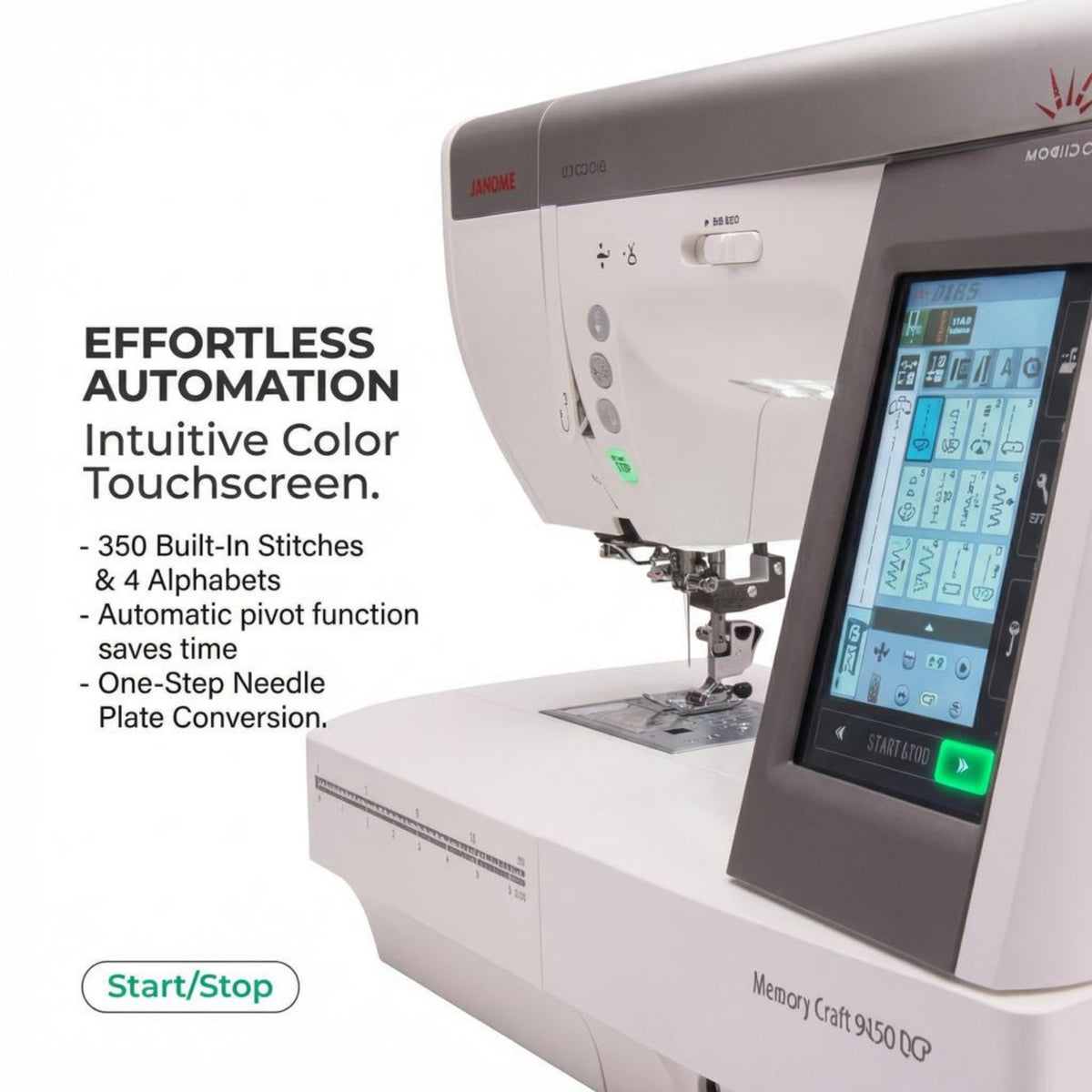 Janome 9450QCP Horizon Memory Craft Sewing Machine 5