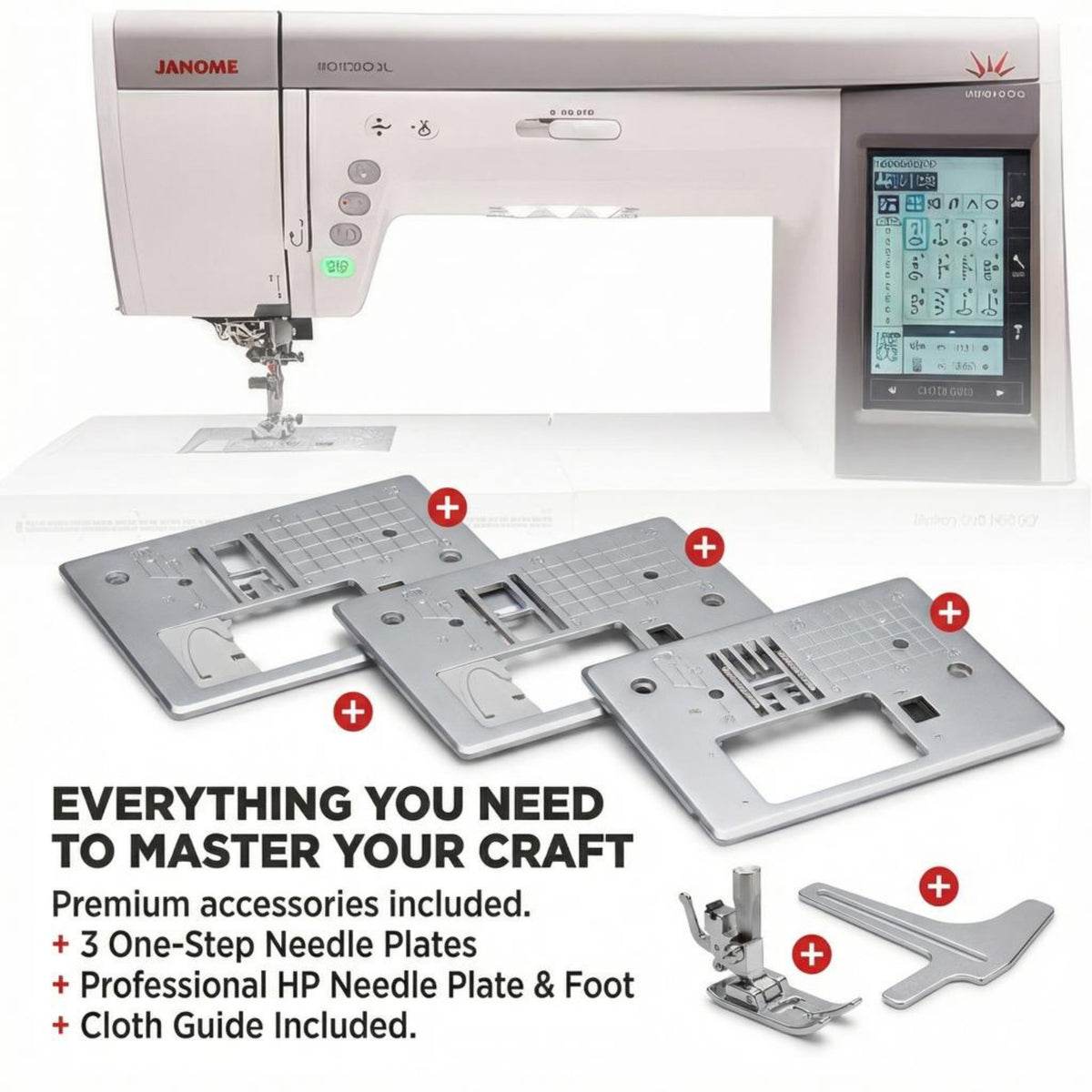 Janome 9450QCP Horizon Memory Craft Sewing Machine 6