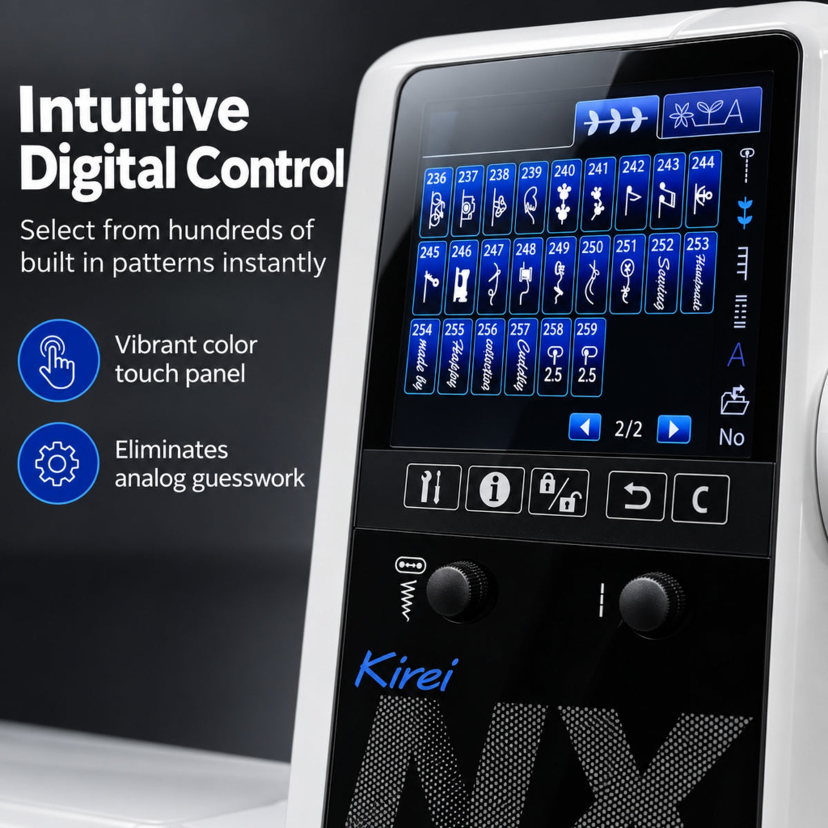 Juki Kirei HZL-NX7 Computerized Long Arm Sewing and Quilting Machine