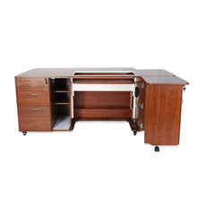 Load image into Gallery viewer, Sydney Dual Rail Electric Sewing Cabinet
