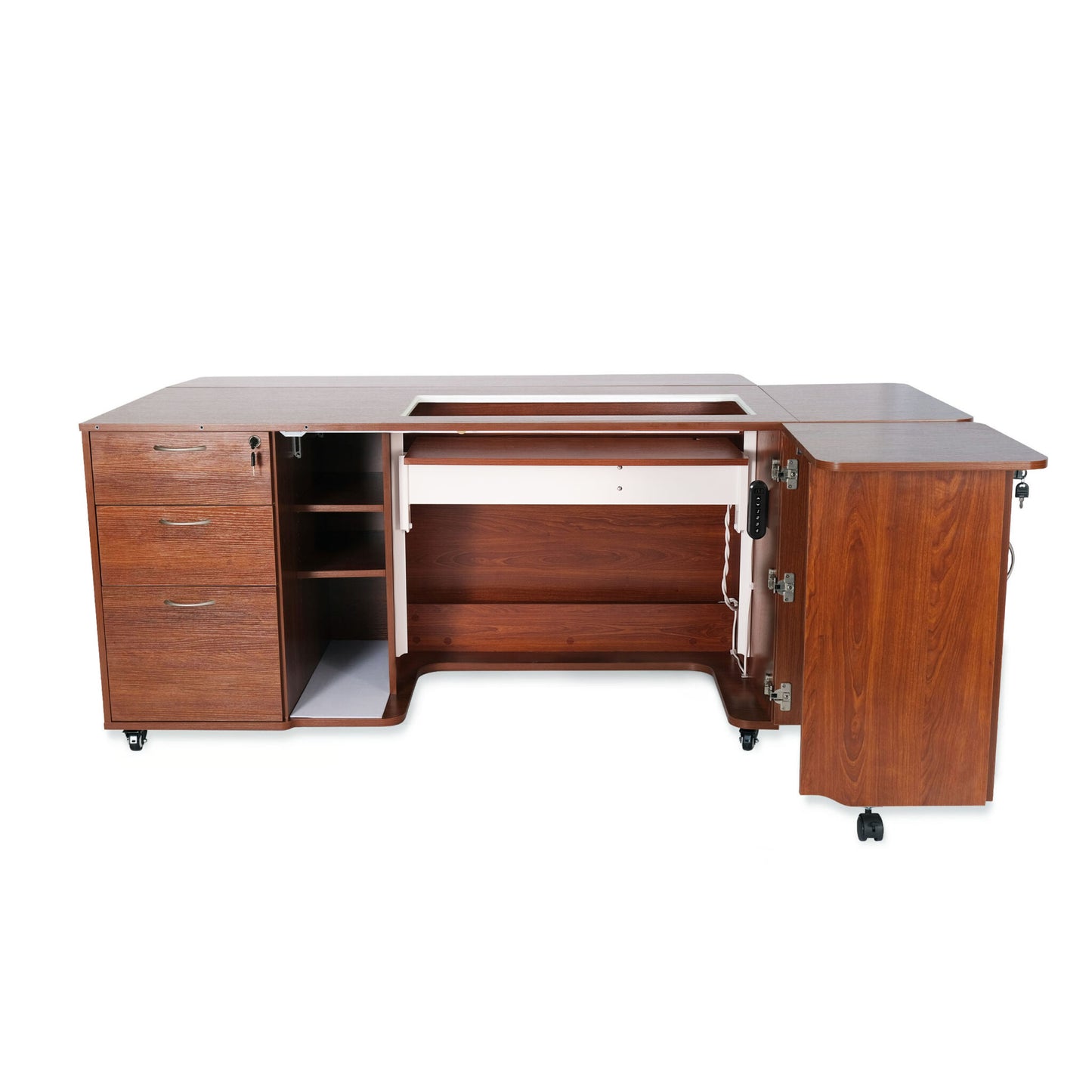 Arrow Sewing Sydney Dual Rail Electric Sewing Cabinet