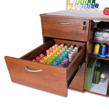Load image into Gallery viewer, Sydney Dual Rail Electric Sewing Cabinet

