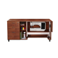 Load image into Gallery viewer, Sydney Lite Dual Rail Electric Sewing Cabinet
