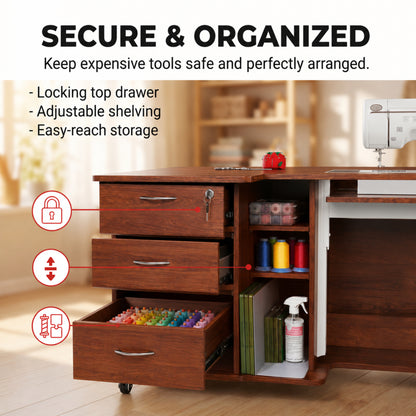 Arrow Sewing Sydney Lite XL Sewing Cabinet