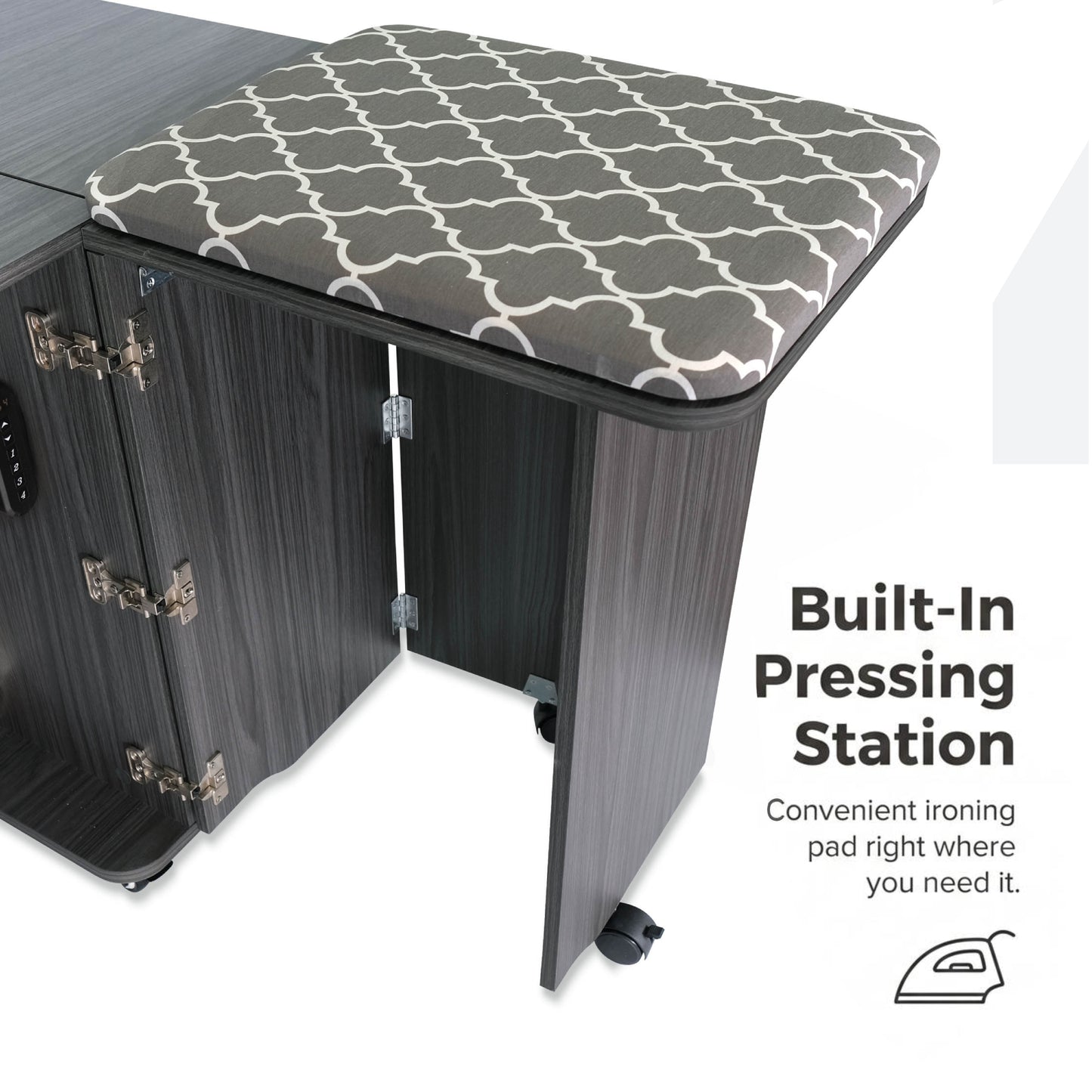 Arrow Sewing Sydney Dual Rail Electric Sewing Cabinet