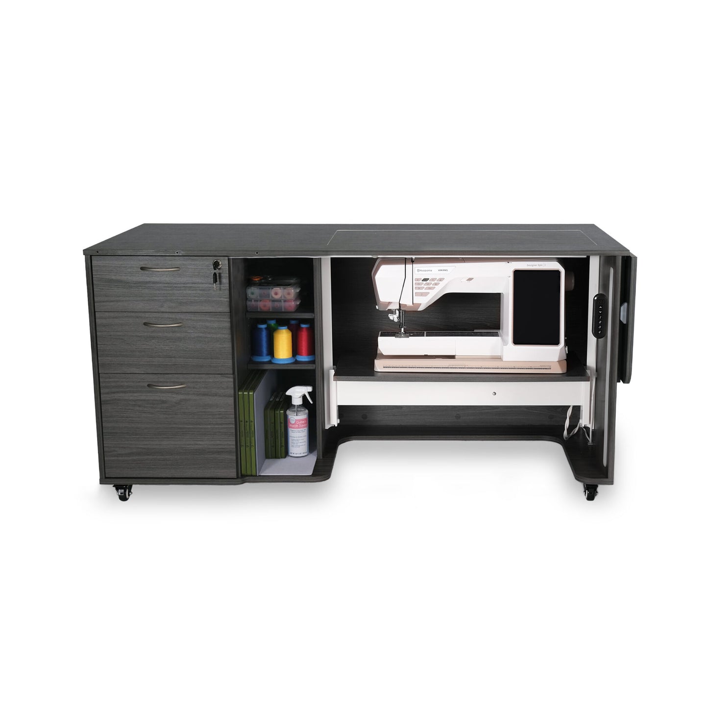 Arrow Sewing Sydney Lite Dual Rail Electric Sewing Cabinet