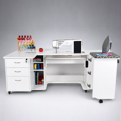Arrow Sewing Sydney Dual Rail Electric Sewing Cabinet