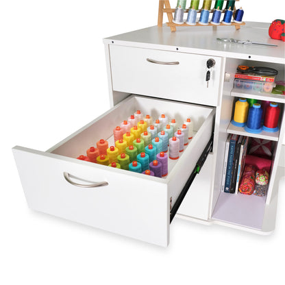 Arrow Sewing Sydney Dual Rail Electric Sewing Cabinet